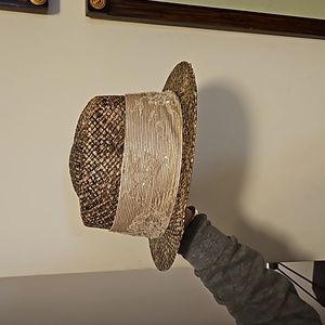 Brunello cucinelli straw hat nwt